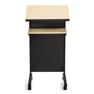 Lutrin de table à roulettes
