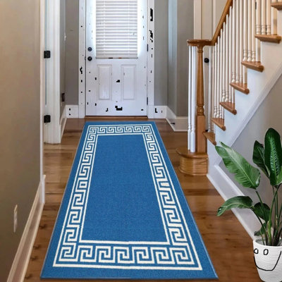 Runner Geometric Area Rug