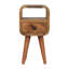 Gelsomina 20cm W Solid Wood Bedside Table-1396529081