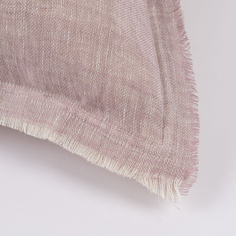 KENT PILLOW, OCHRE/NATURAL, EURO, Lavender