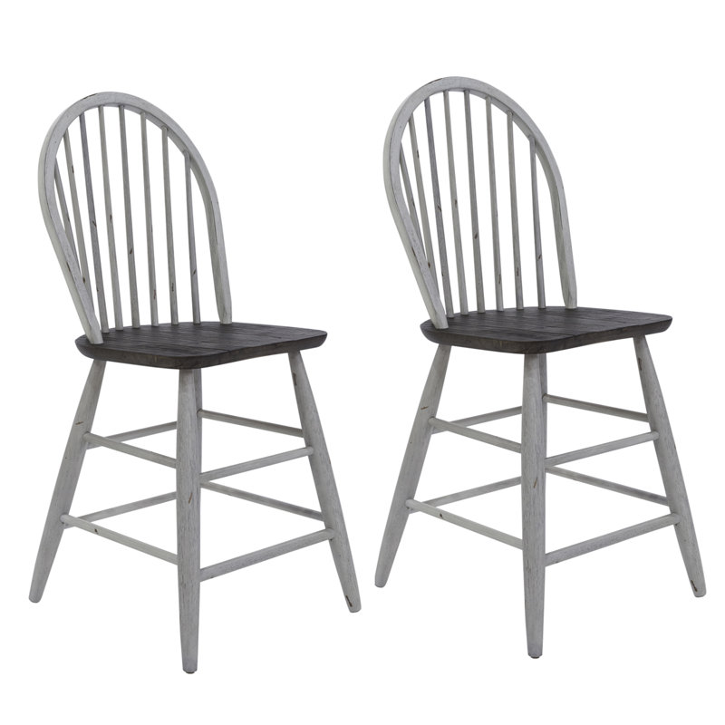 Scholten Windsor Back Counter Chair w/ Two-Tone Finish