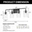Dimmable Bathroom Vanity Light With Clear Glass Shade-1658714781-1658714780