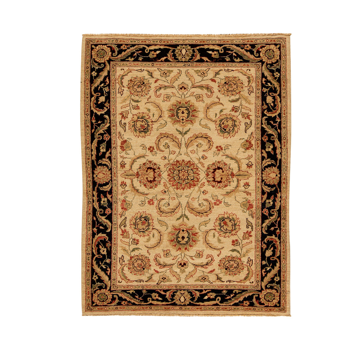 Bokara Rug Co., Inc. Hand Knotted Wool Oriental Indoor Rug | Wayfair