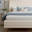 Lit plateforme tapissier Romano Boucle-1072328523