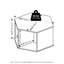 Simple Design Four Leg Coffee Table-1076351704