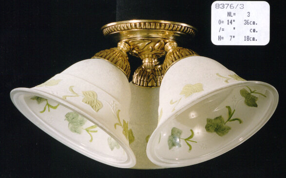 Fincher Flush Mounted Sconce, French Gold