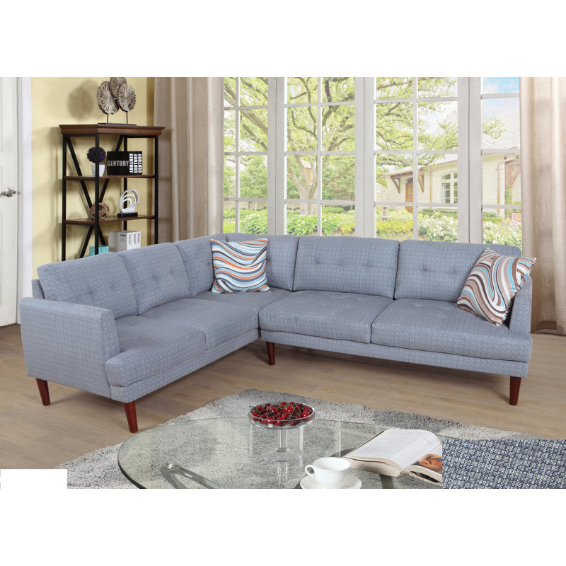 Canapé et chaise, Similicuir noir, Faisant face vers la gauche, 33 po H x 76 po L x 63,7 po P