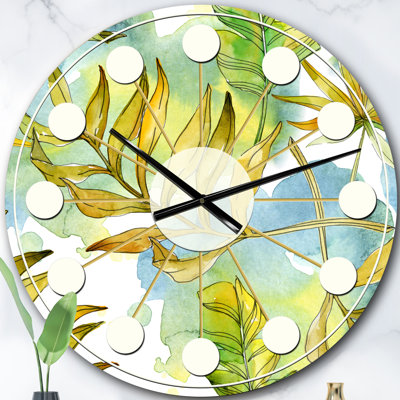 Horloge murale rétro Mid-Century