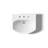 Cimarron 26.81" Vitreous China U-Shape Pedestal Bathroom Sink with Overflow-19195627-10940874