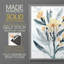 "Bouquet indigo et rosé II"-2076577019-2076577009