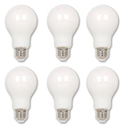 6.5 Watt (60 Watt Equivalent), A19 LED, Dimmable Light Bulb, Warm White E26/Medium (Standard) Base