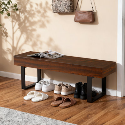 Banc en bois 59 po Farmhouse