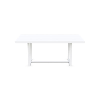 Pavia Power Coated Aluminum Dining Table