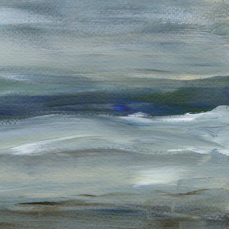Denim Dance II by Lisa Choate - Wrapped Canvas Painting, 30cm H x 30cm W x 3.8cm D