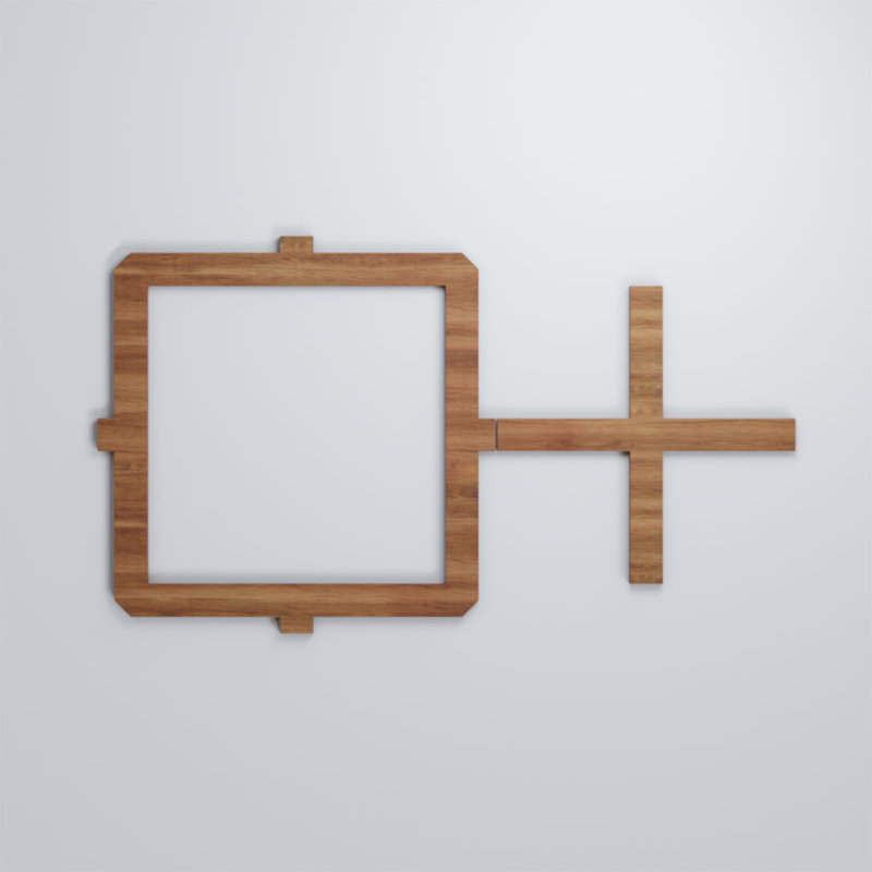 Panneaux muraux Carlisle, Noyer, H 11 3/8 po x l 19 7/8 po x P 1/4 po