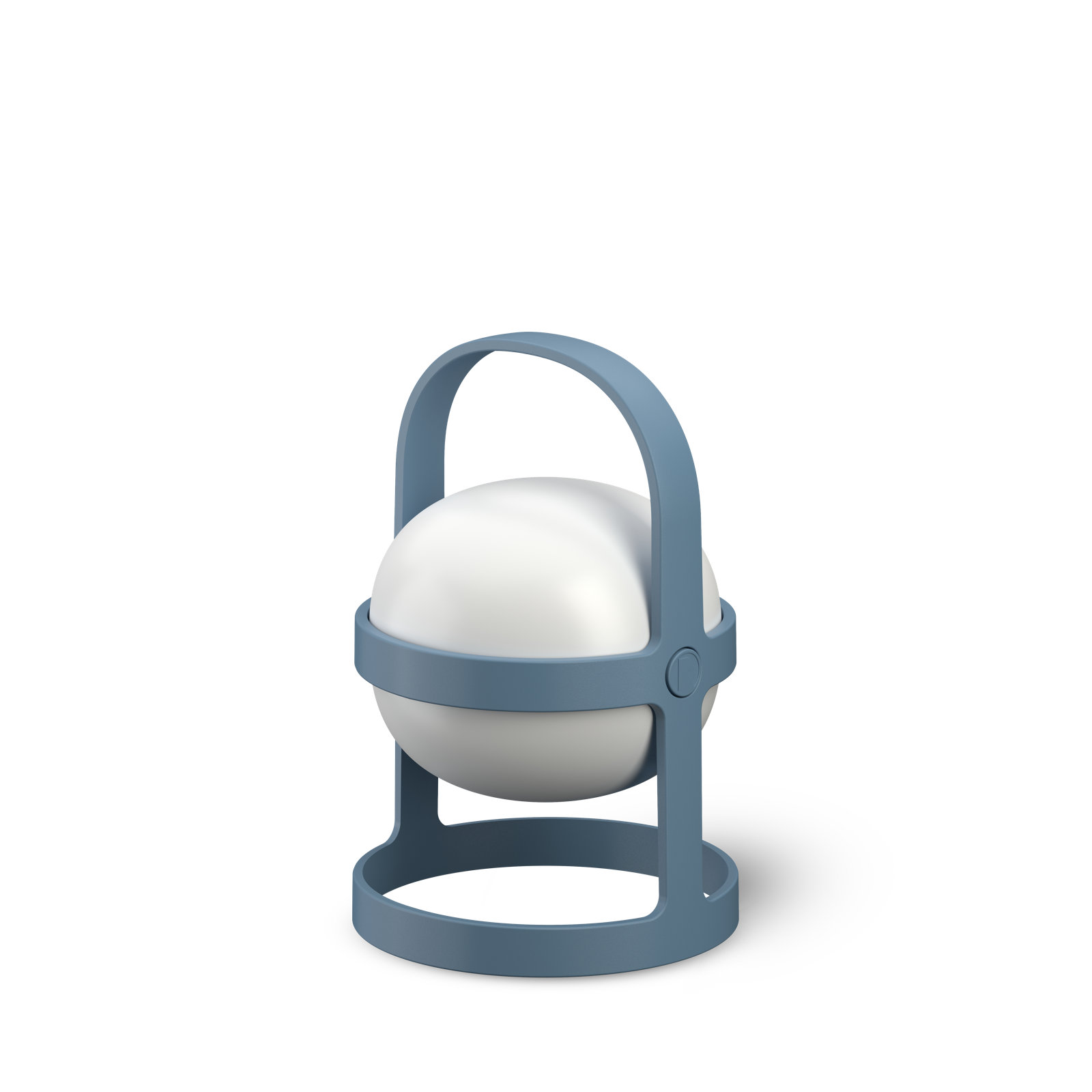 Soft Spot Solar Circular Wheat, Sky Blue, 7.3" H x 4.7" W x 4.7" D