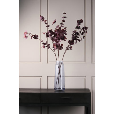 Faux Burgundy Eucalyptus Stems