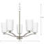 Lustre classique à 5 lumières avec abat-jour Rozelyn-88566677