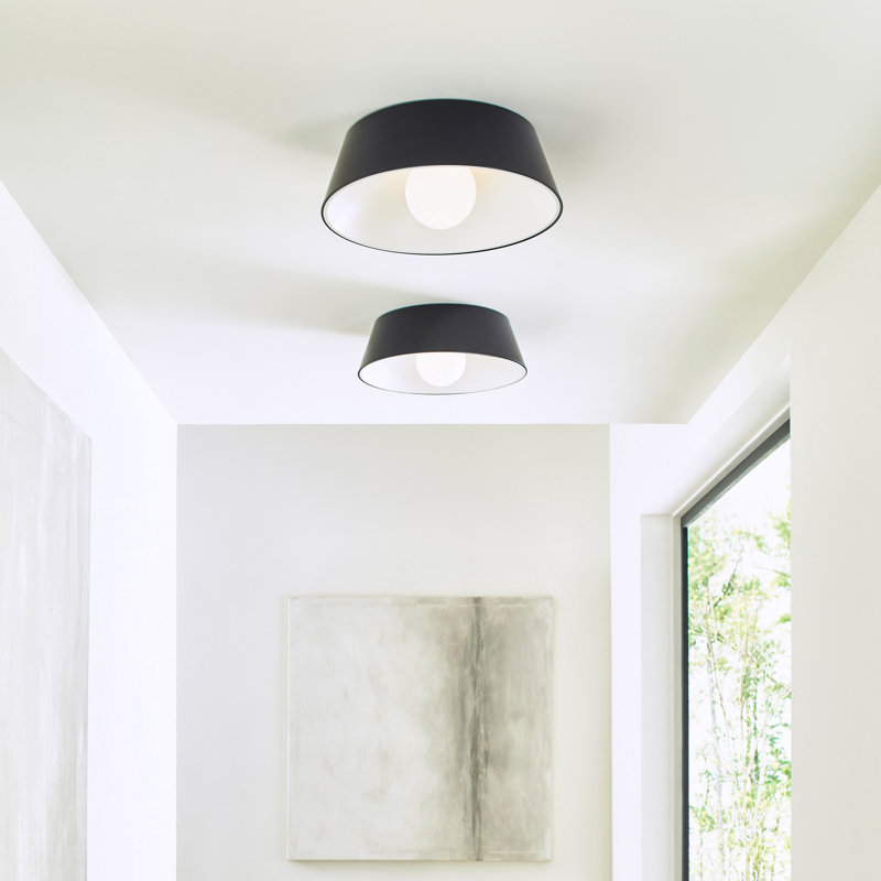 Joni 1 - Light LED Flush Mount, Matte Black