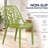 Edgington Lightweight Stacking Accent Dining Chair for Indoor & Outdoor-93533820-123399851