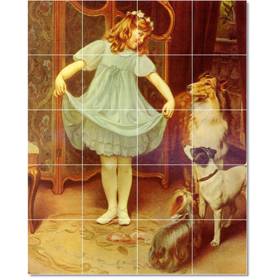 Carreau de peinture murale 32 po x 40 po 8 po x 8 po
