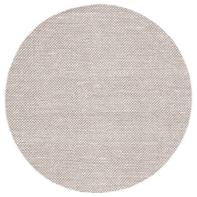 Vermont Flat Weave Wool/Cotton Rug in Brown