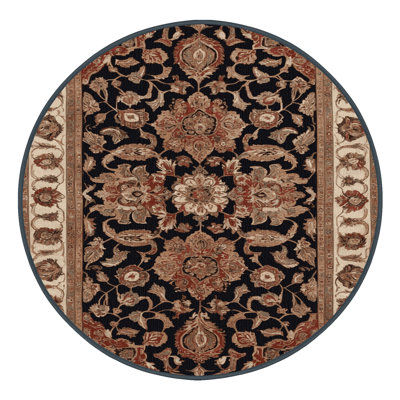 Machine Washable Persian Brown Area Rug