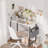 32 Inch Computer Desk For Small Spaces With Storage Bag, Home Office Work Desk With Headphone Hook, Small Office Desk Study Writing Table