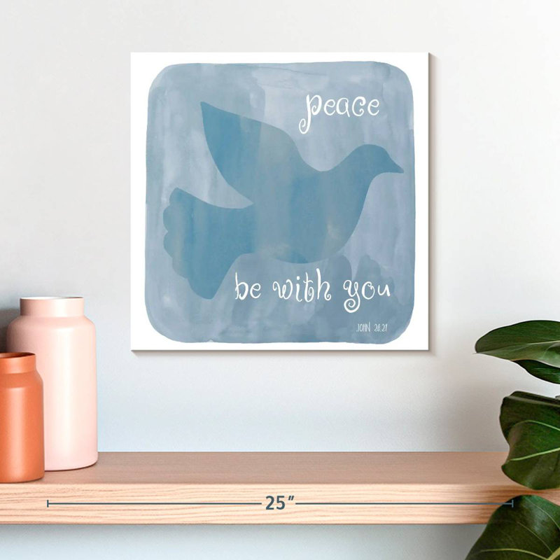 Tergel John 20:21, 16" H x 16" W