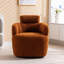 Fauteuil d'appoint pivotant en laine Adrein-445709163