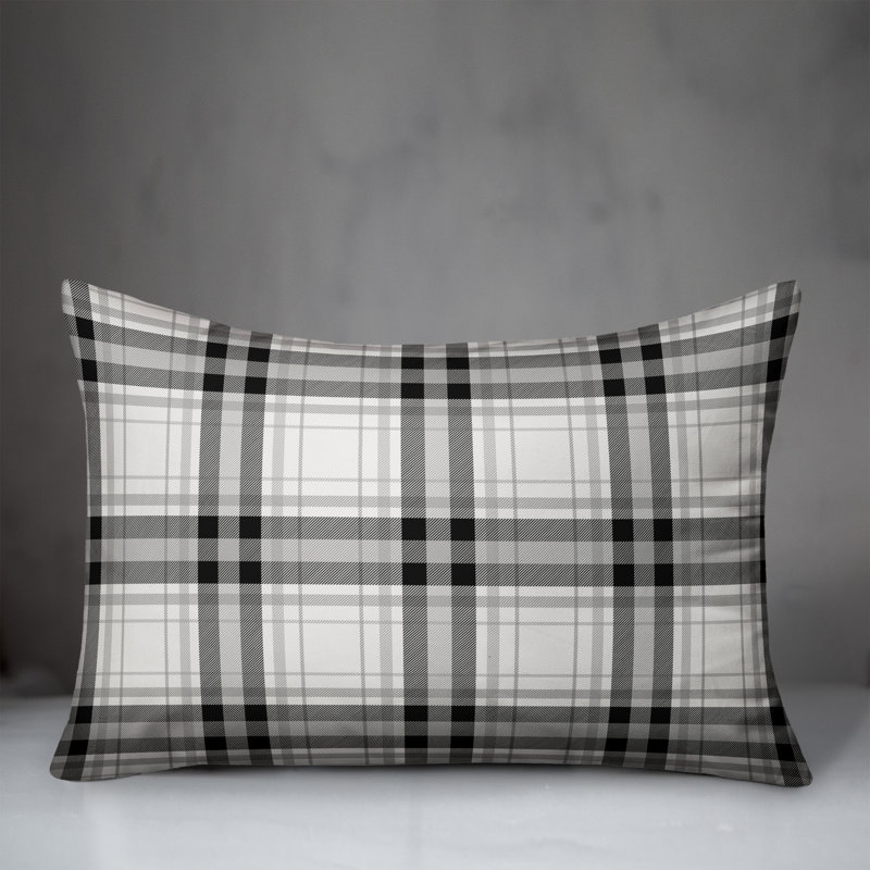 Plaid Throw Pillow
