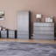 Taniesha 4 Piece Bedroom Set (2 Drawer Bedside Chest X2, 3 Drawer Chest, 2 Door 2 Drawer Wardrobe), (100% FSC)-734474366