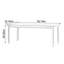 Table rectangulaire Light Luxury-109305829
