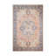 Rectangle Cohan Oriental Power Loom Polyester Machine Washable Area Rug in Blue/Brown-1416271512