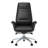 Adelmar Executive Conference Office Chair – Leather Swivel Task Seating with Lumbar Support and Aluminum Frame for Home Office, Study-660000216