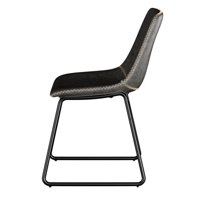 Ipke Faux Leather Upholstered Dining Chair