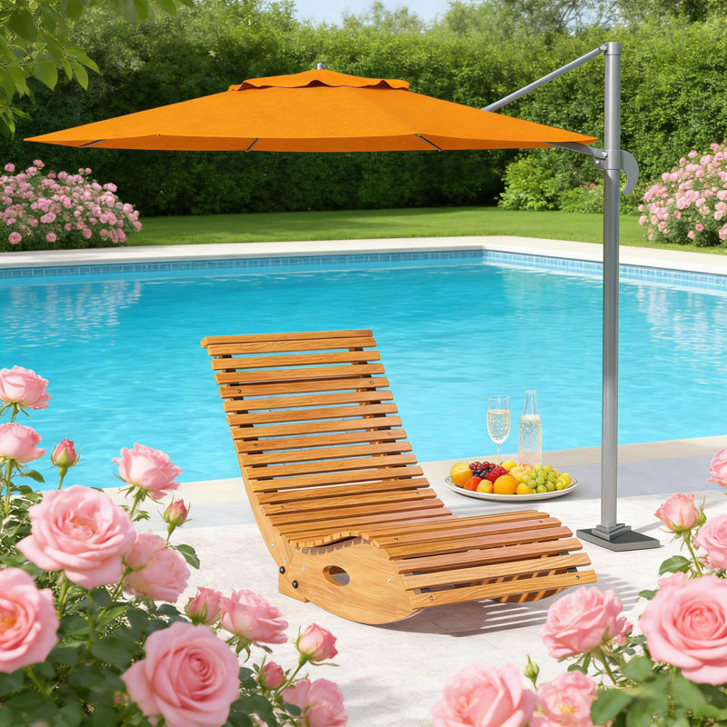 Chaise berçante en bois, chaise berçante d'extérieur