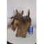 Statue de chien Rehm Terrier en bronze - Taille: L 19 po x l 8 po x H 15 po.