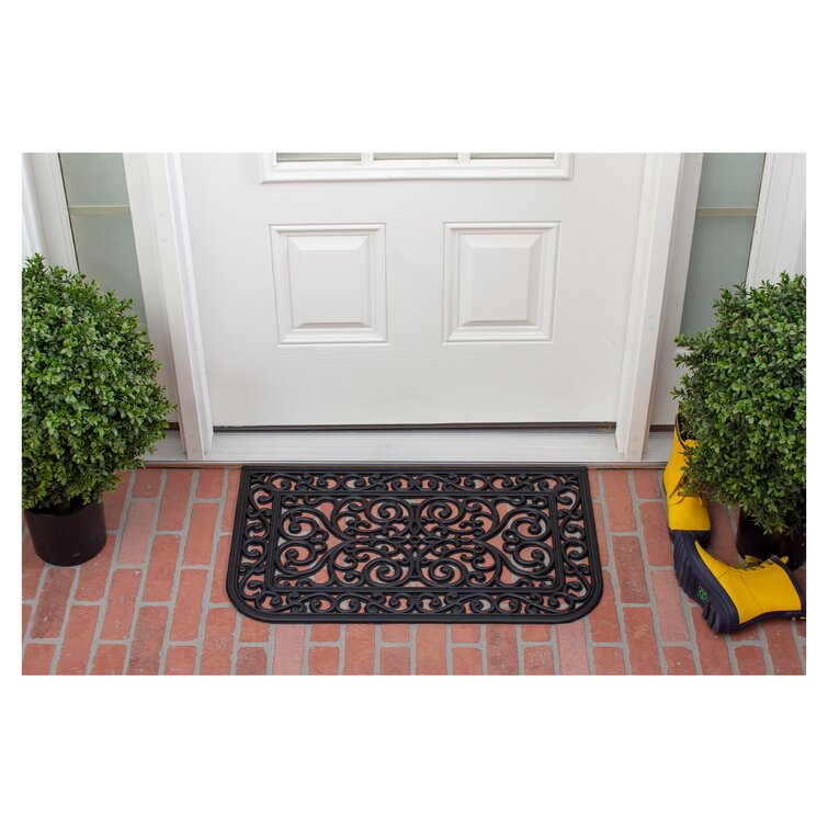 Winston Porter Kronos Non-Slip Outdoor Doormat & Reviews