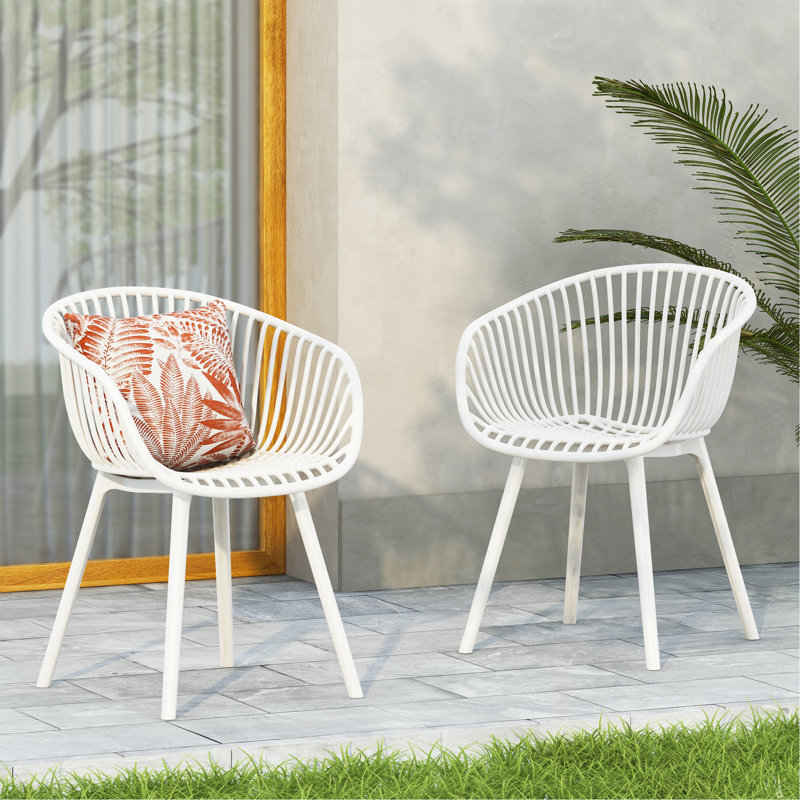 Chaise Mykonos (ensemble de 2), Blanc