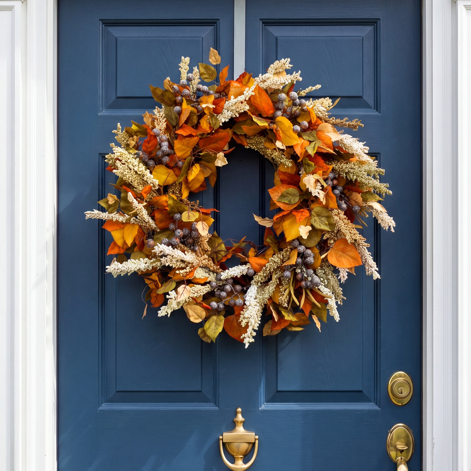 30'' Faux Berry Silk Wreath