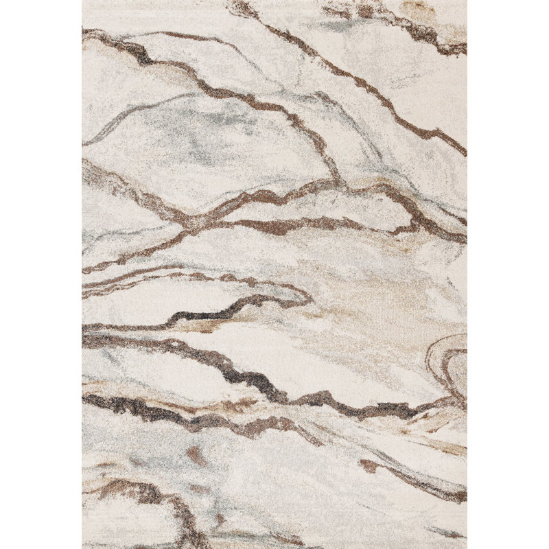 Dharamvir Abstract Area Rug, Rectangle 7'10" x 11'2"