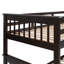 Lit superposé avec tiroir, rangement et garde-corps pour chambre à coucher, dortoir-1735630544