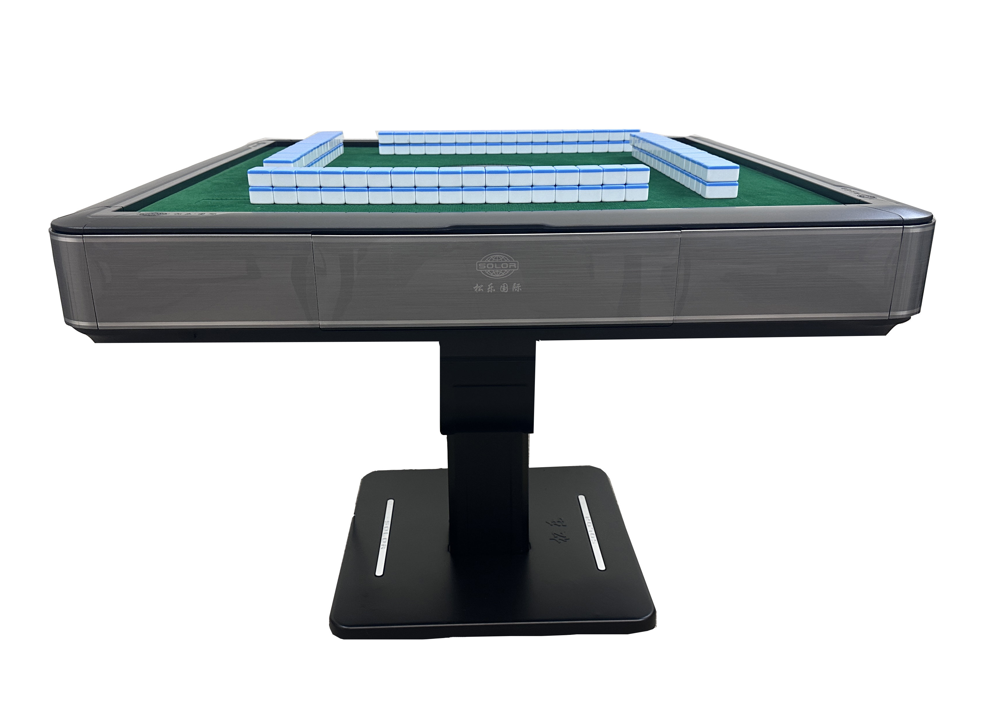 Tapis De Mahjong Antidérapant Pliable Tapis De Table De Mahjong Avec D Coration De Jeux De Soci T De R Duction Du Bruit