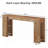 70.9" Extra Long Farmhouse Console Table