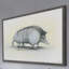 Armadillo by Eyre Tarney - Single Picture Frame Painting-1763819998