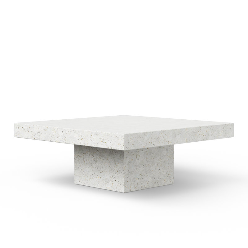 Mixx Una Coffee Table, Ivory Terrazzo