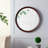 Transitional Decor Style Mango Wood Wall Mirror