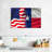 Borges US And Texas Flag-107719281