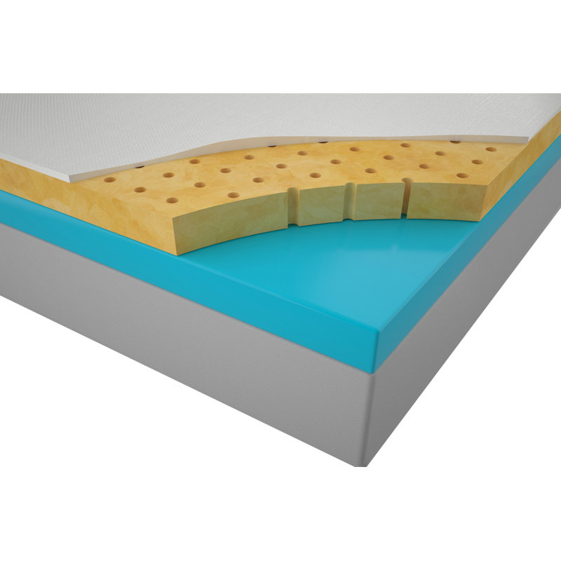Matelas en latex moyen 10 po Rejuvenate, Simple